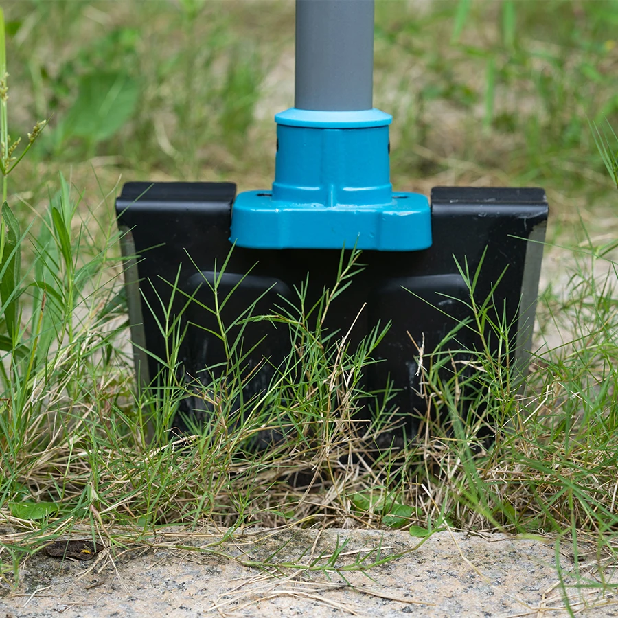 gardening tool carbon steel manual garden edger long handle step edger garden hand lawn edger