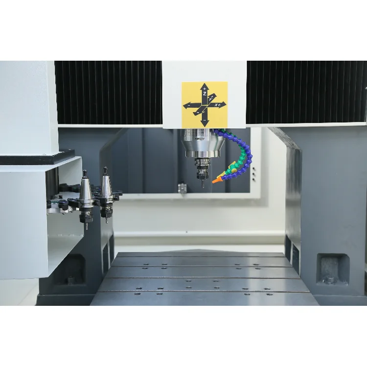 
China Factory Sale heavy engraving and milling machine high density 5.5kw carving cnc 