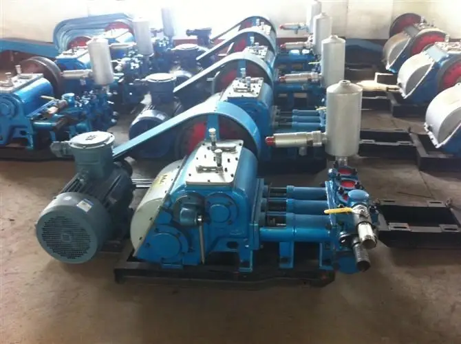 BW320 Diesel power Mud pump  horizontal three cylinder mud pump  for water well