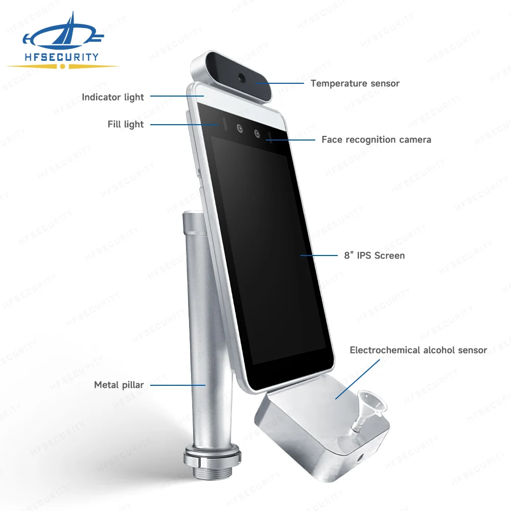 HFSecurity RA08T-A rfid карты Распознавание лиц профессиональный тестер на алкоголь уход за кожей лица захвата Японии с