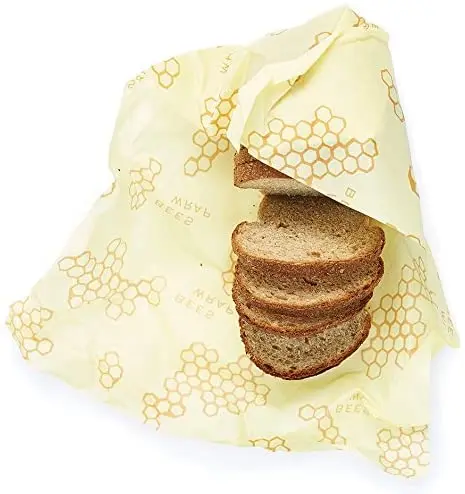 All Natural EcoFood Storage Washable Reusable Food Beeswax Wrappings