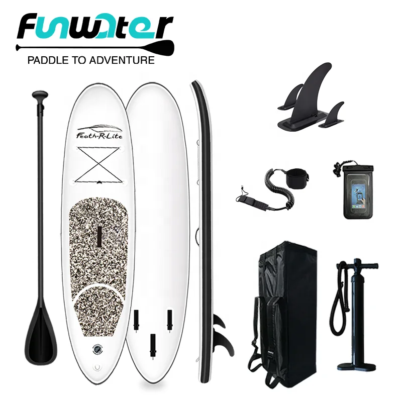 FUNWATER Drop Shipping inflatable sup stand up paddle board wholesale surfboard paddleboard sup