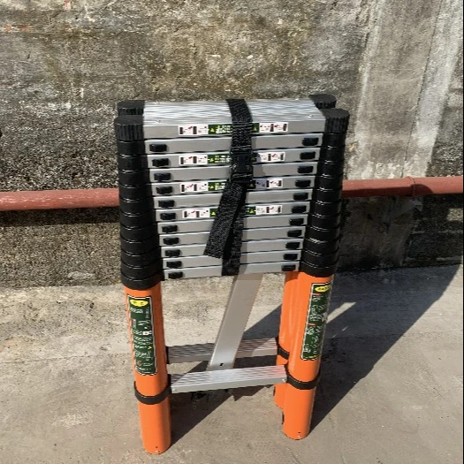 Custom Aluminum Folding Retractable Extension Step Telescopic Ladder