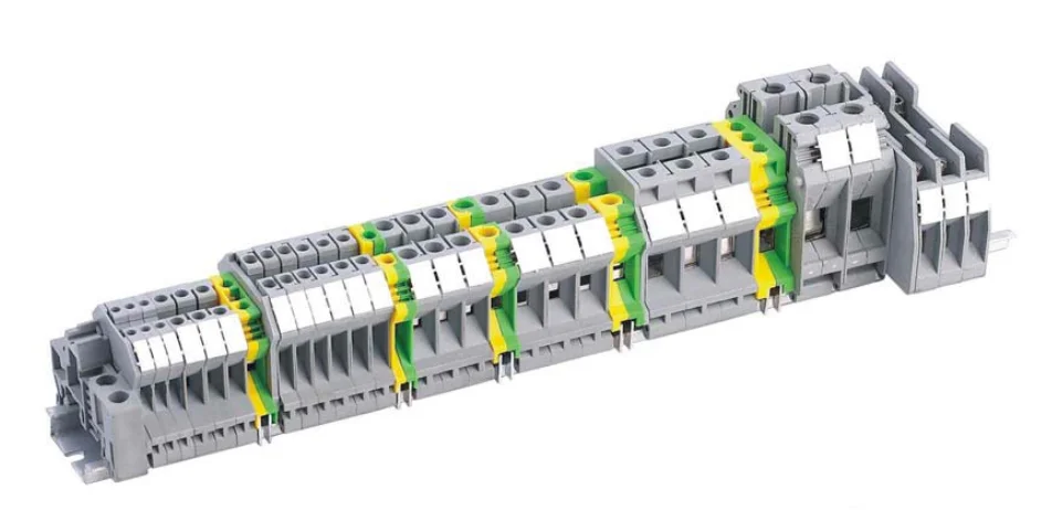 Din Rail промышленные заземляющая клемма-тип винта (универсальный)