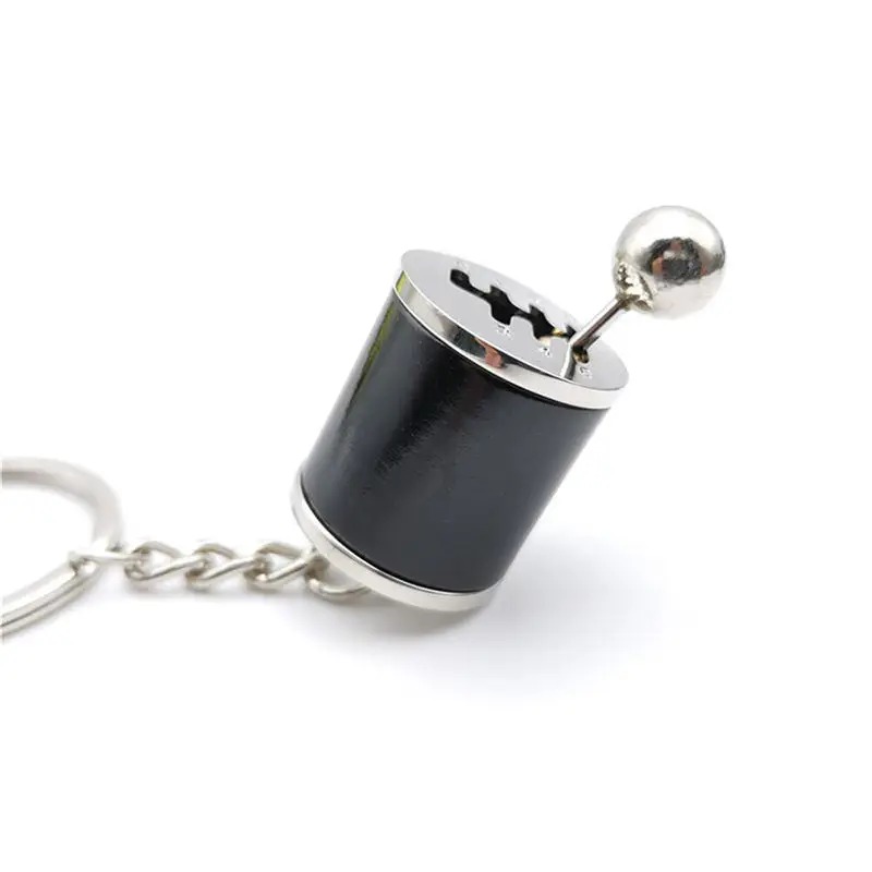 Gift Car Metal Key Chain Turbine Gear Hub Pendant Brake Disc Shock Absorber Steering Wheel Car Keychain