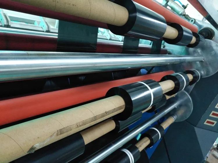 High Performance Manual Hot Stamping Foil Film Tape Log Roll Cutting Machine