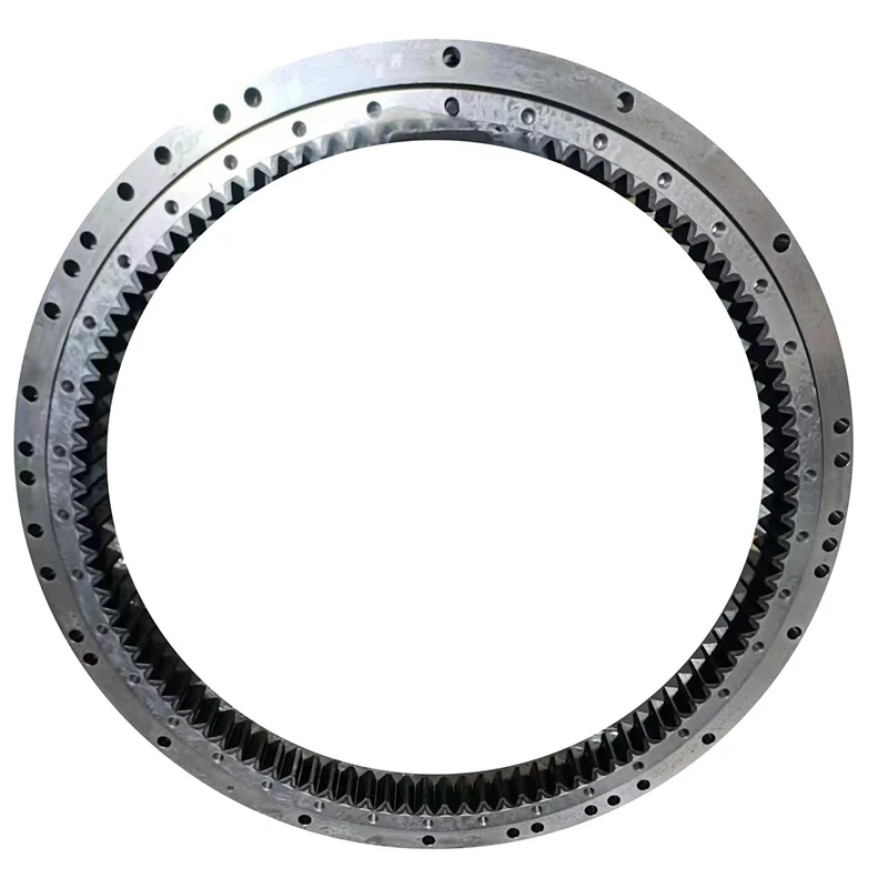 Construction Machinery Parts PC200 8 Excavator Swing Gear Swing Bearing