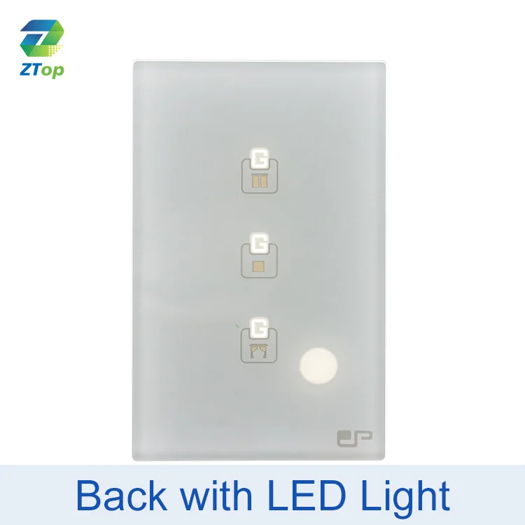 Smart Wifi Wall Touch Switch 1/2/3/4 Gang Light Switch Tuya Smart Switch Glass Panel