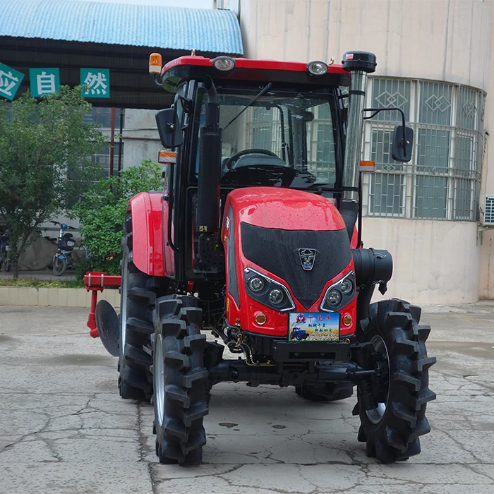 Cheap Farm Tractor 4X4 Drive Farm Middle Horsepower 70HP 4WD Four Wheel Traktor Agricol Farming Tractor Price Philippines