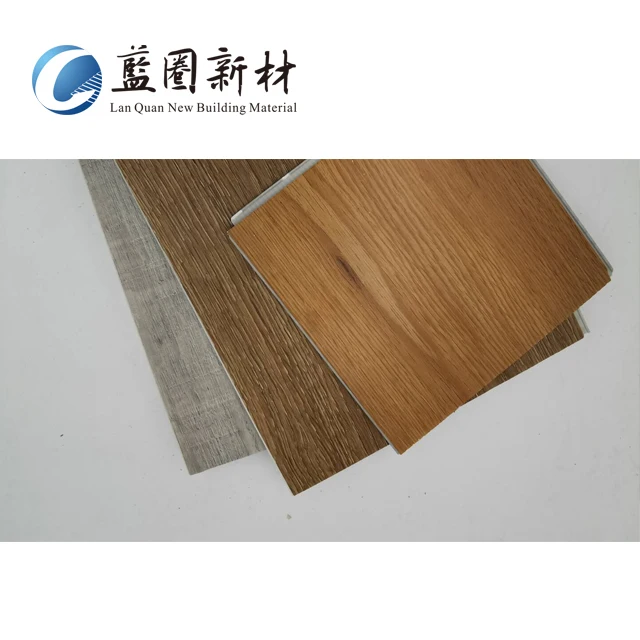 
manufacturer baseboard SPC Flooring Vinyl board for hotel 