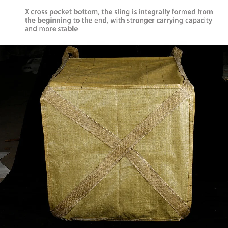 Factory Outlet Bitumen Ton Bag 2 Ton Woven Bags Garbage Bag Customized By Tons,Safety Factor:5:1