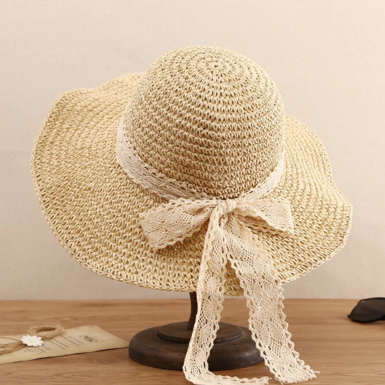 Fashion New Style Wide Brim Straw Hat Summer Factory Wholesale Sun Protection Outdoor Beach Travel Straw Hats
