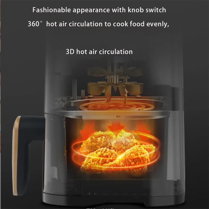 Mini air fryer Pizza Pan Buy Electric steam cooker Oven No Home Small Kitchen Appliances Fryers Oil Free Air Fryer wholesales