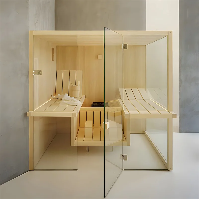Outdoor/Indoor Steam Shower Room Mini Infrared Dry Sauna Room
