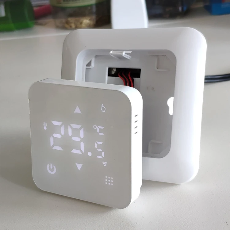 Easy-to-Read Thermostat Modbus with Touch Screen Digital Thermostat Floor Heating High Definition Temperature Thermostat