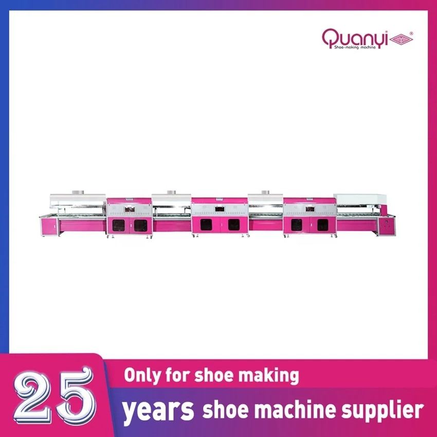 Universal Rotarty Conveyor Chiller Price Of Shoe Making Machine