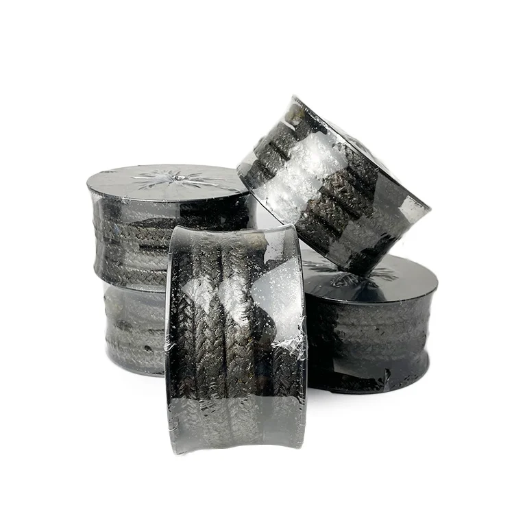 Non Asbestos gland packing with graphite impregnation
