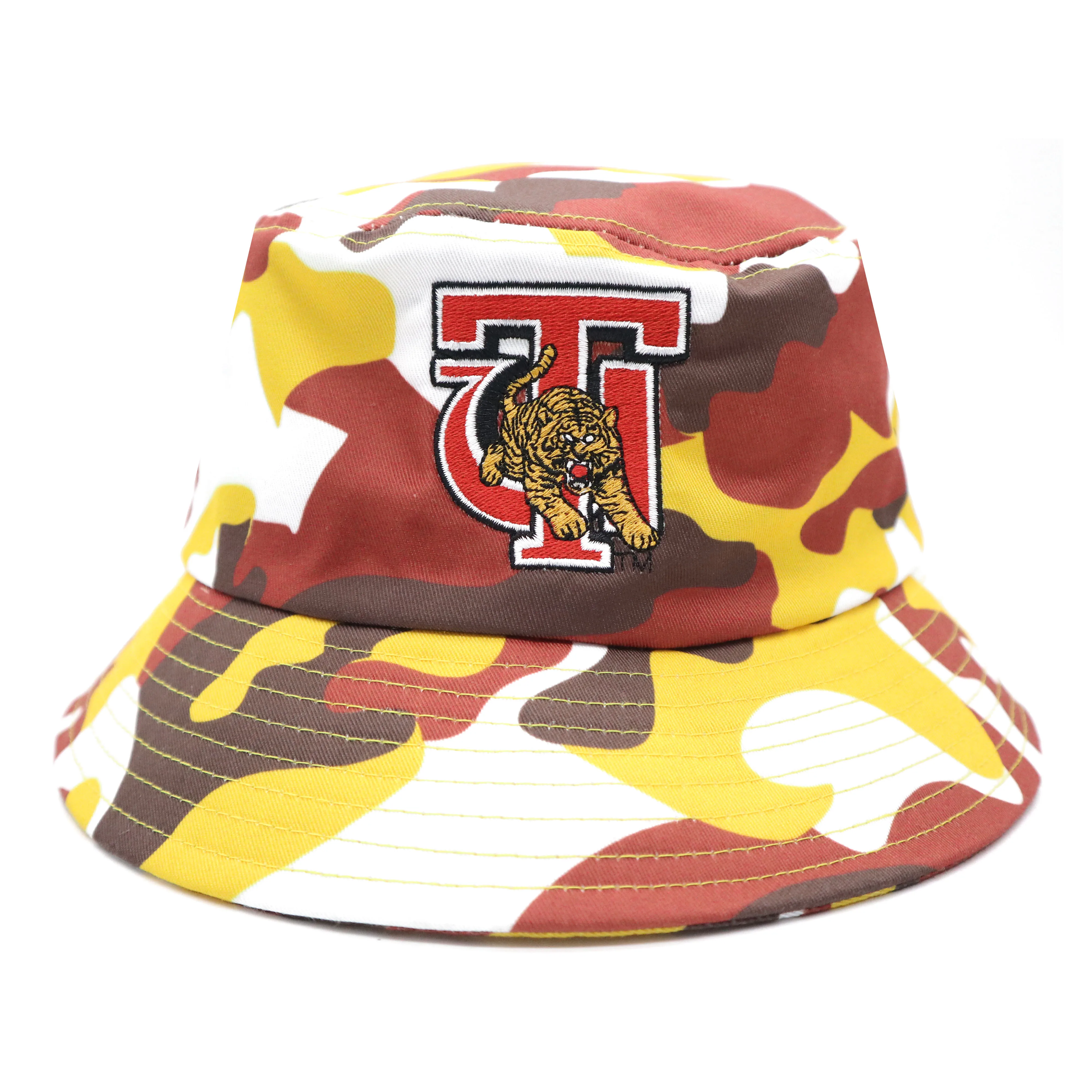 New Designer tiger Fashion Unisex Fisherman Caps Bucket Hats Wholesale Logo Custom Bucket Hats