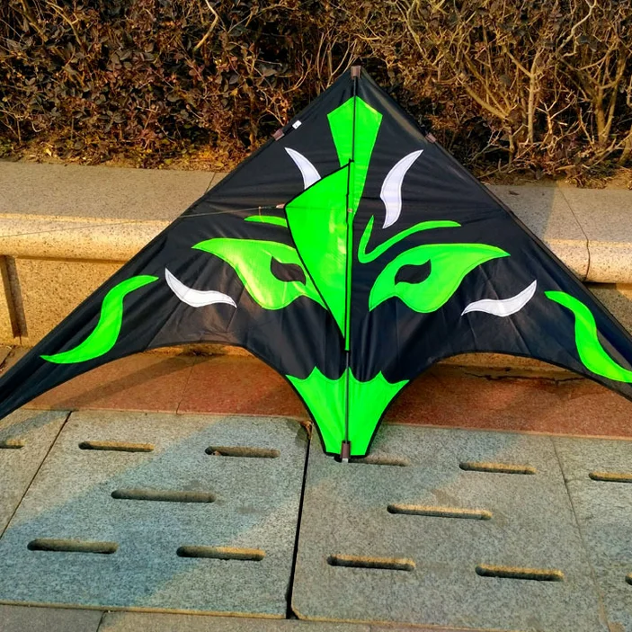 New Design Single Line Control Power Colored Kites Delta Kite  For Kids With Cheap Price