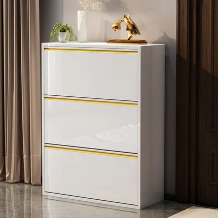 Big nordic living room entrance hallway cabinet large capacity partition storage tipping shoe cabinet