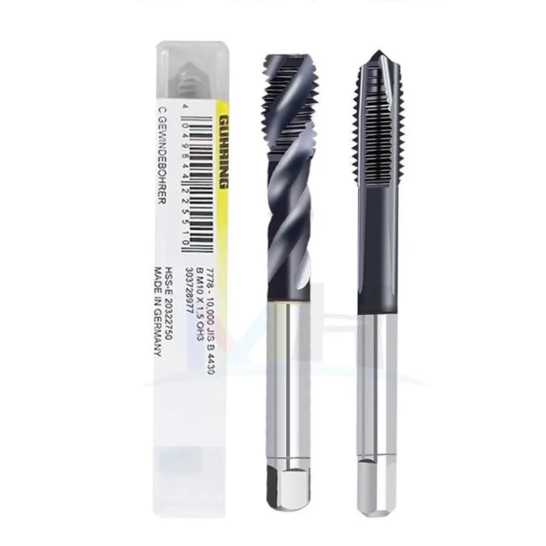 GuhringOriginal German Spiral Fluted Tap M1-M24 JIS Standard Machine Thread Taps for M1-M24 1PCS