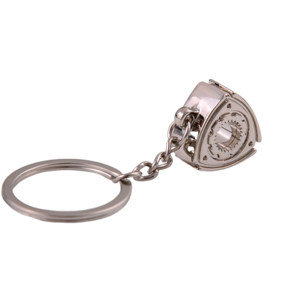 New Trend Metal Keychain Zinc Alloy Engine Rotor Keychain Delicate Creative Gift Car Refit Mazda Rotor Engine Keychain
