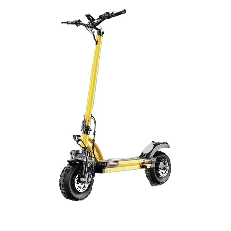 New 11 Inch electric scooter mount folding electric car off-road two-wheel scooter adult small battery car