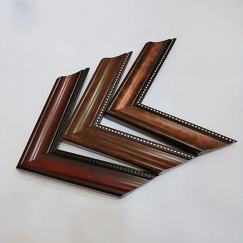 2024 new modern PS framemouldings texture 58x26mm PS polystyrene picture photo frame stick moulding