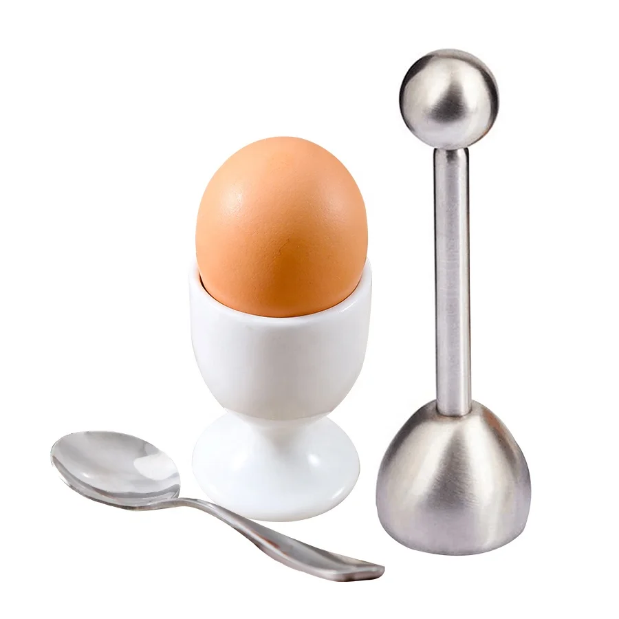 Полный набор мягких инструментов для вареных яиц держатель резак Овощечистка открывалка ложка Пасхальная керамическая