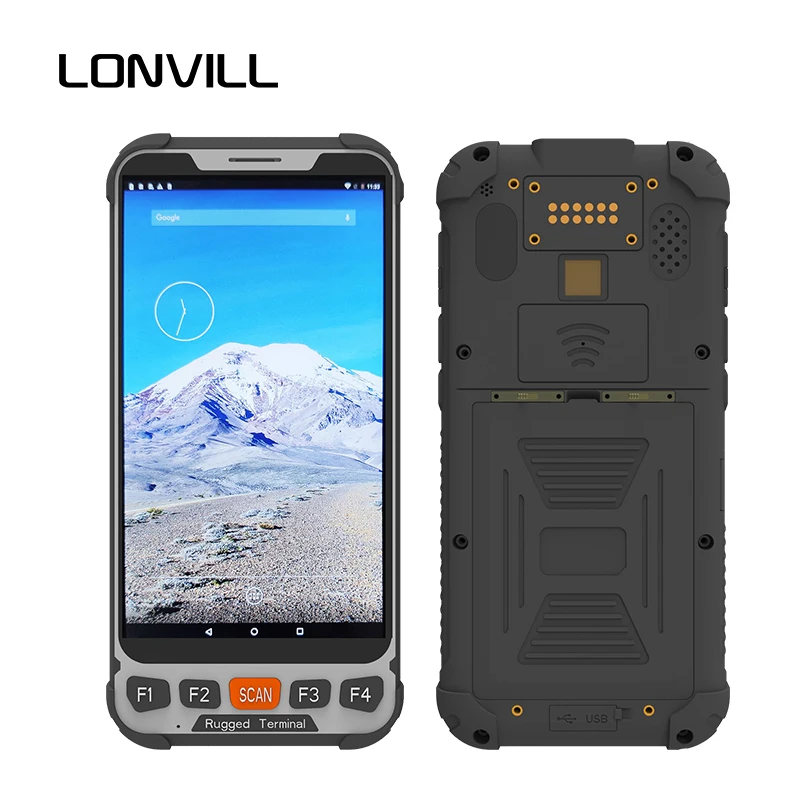 LONVILL handheld computers pda price pda window 10 wearhouse,handheld pda 1d 2d qr barcodescanner inventory mob
