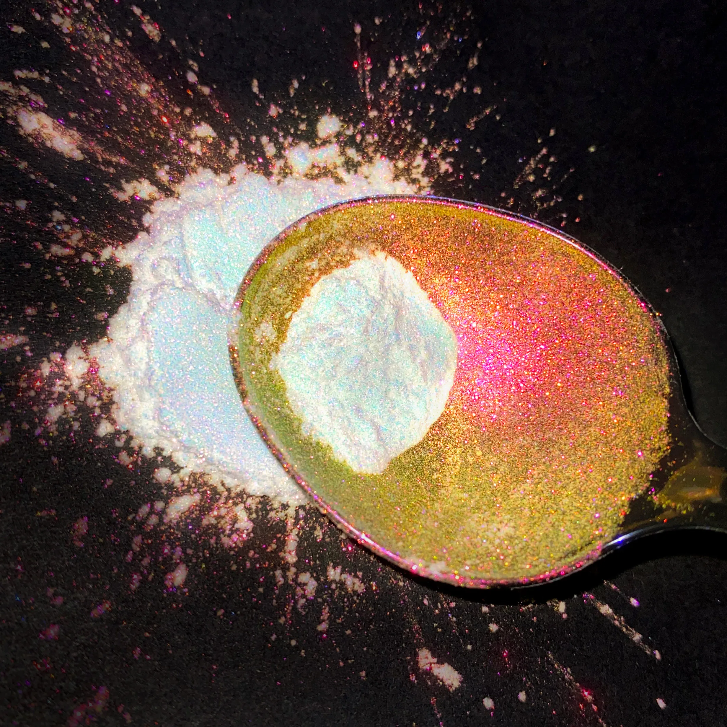 Cosmetic Grade Color Shift Bright Shimmer Multichrome Eyeshadow Pigment Rainbow Iridescent Automotive Paint Pigment