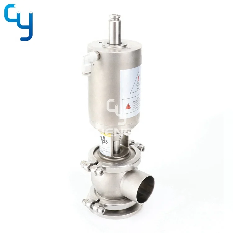 Sanitary stainless steel 316L 304 tank bottom seat valve