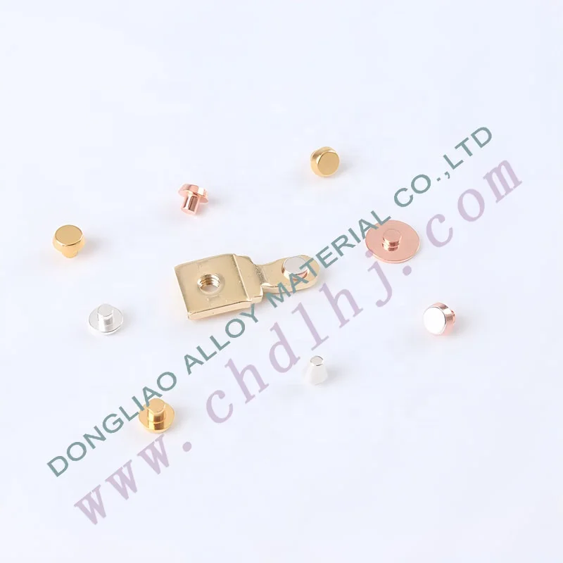 Widely Used Utility Silver Contact Rivets for Electrical Equipments/Relays/Switches