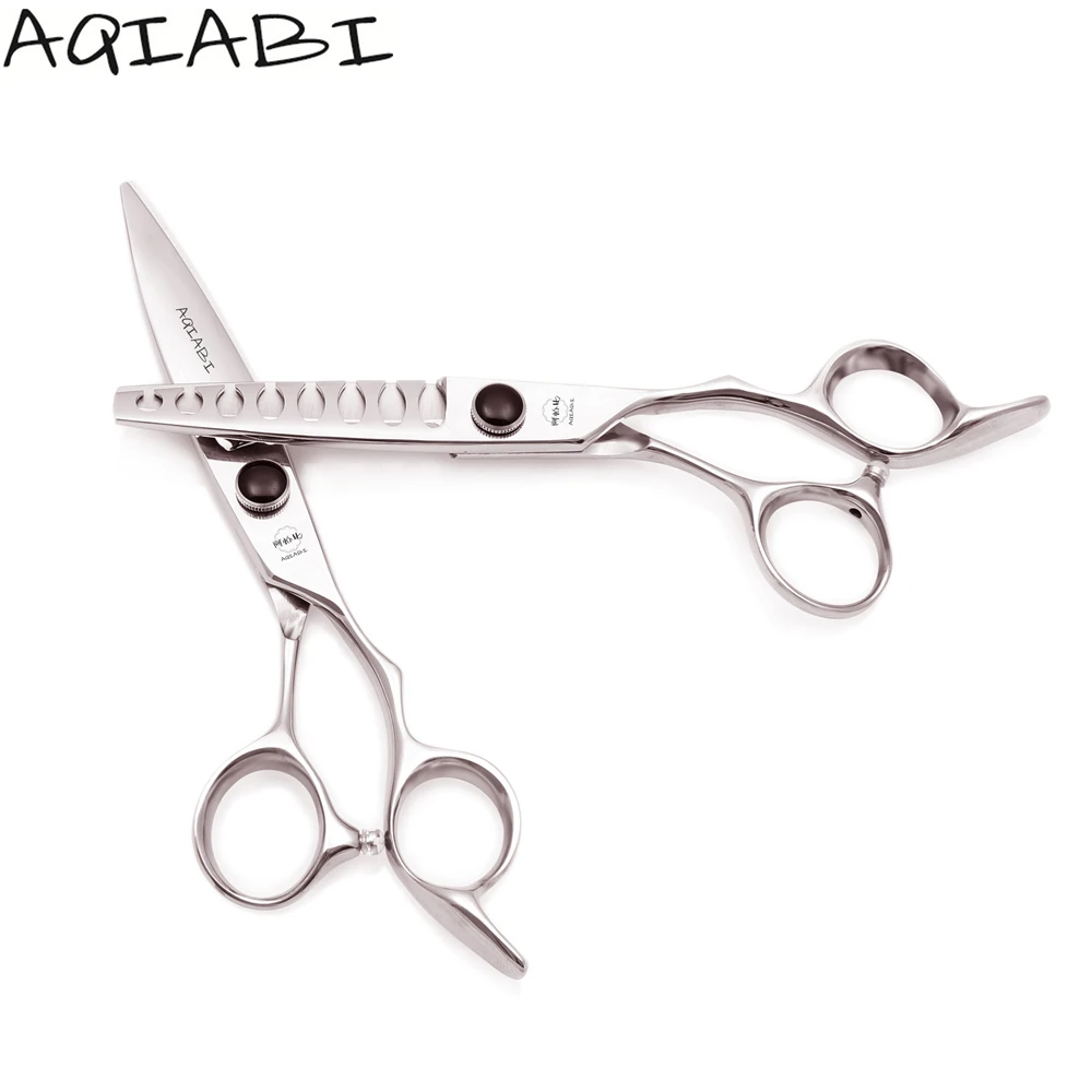 Thinning Scissors 6' JP Steel Hair Cutting Scissors Professional Hairdressing Scissors Slippery Razor Edge A9022