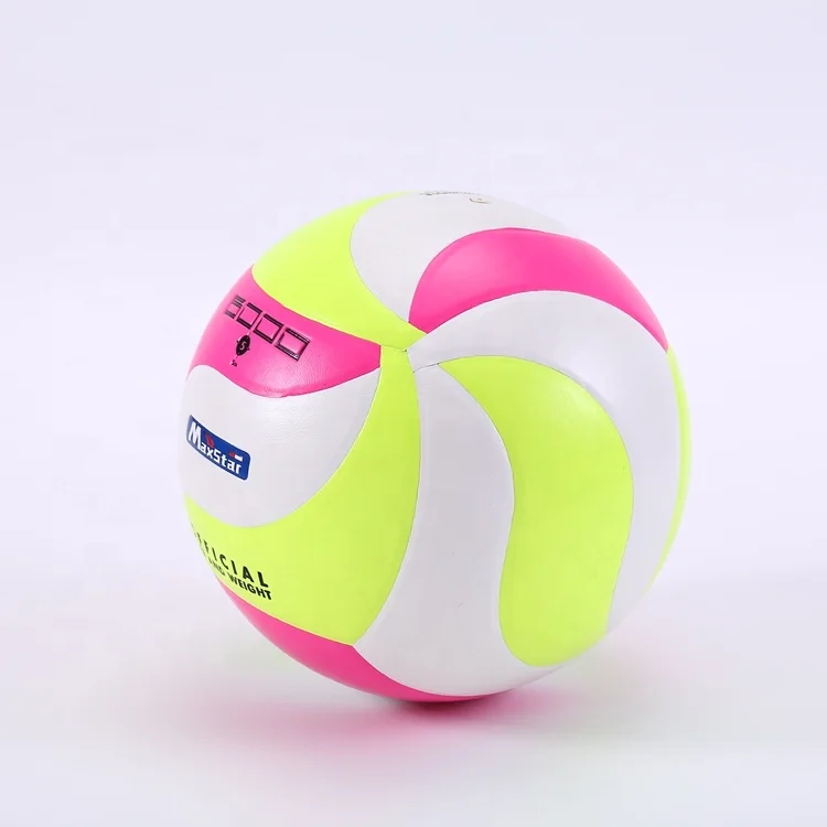 Different Color Wholesale Cheap Price Sport Equipment Laminated PU Standard Size 5 Ball Volley Volleyball