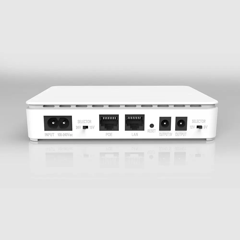 15V 24V Router Backup Online Push Uninterruptible Power Supplies UPS