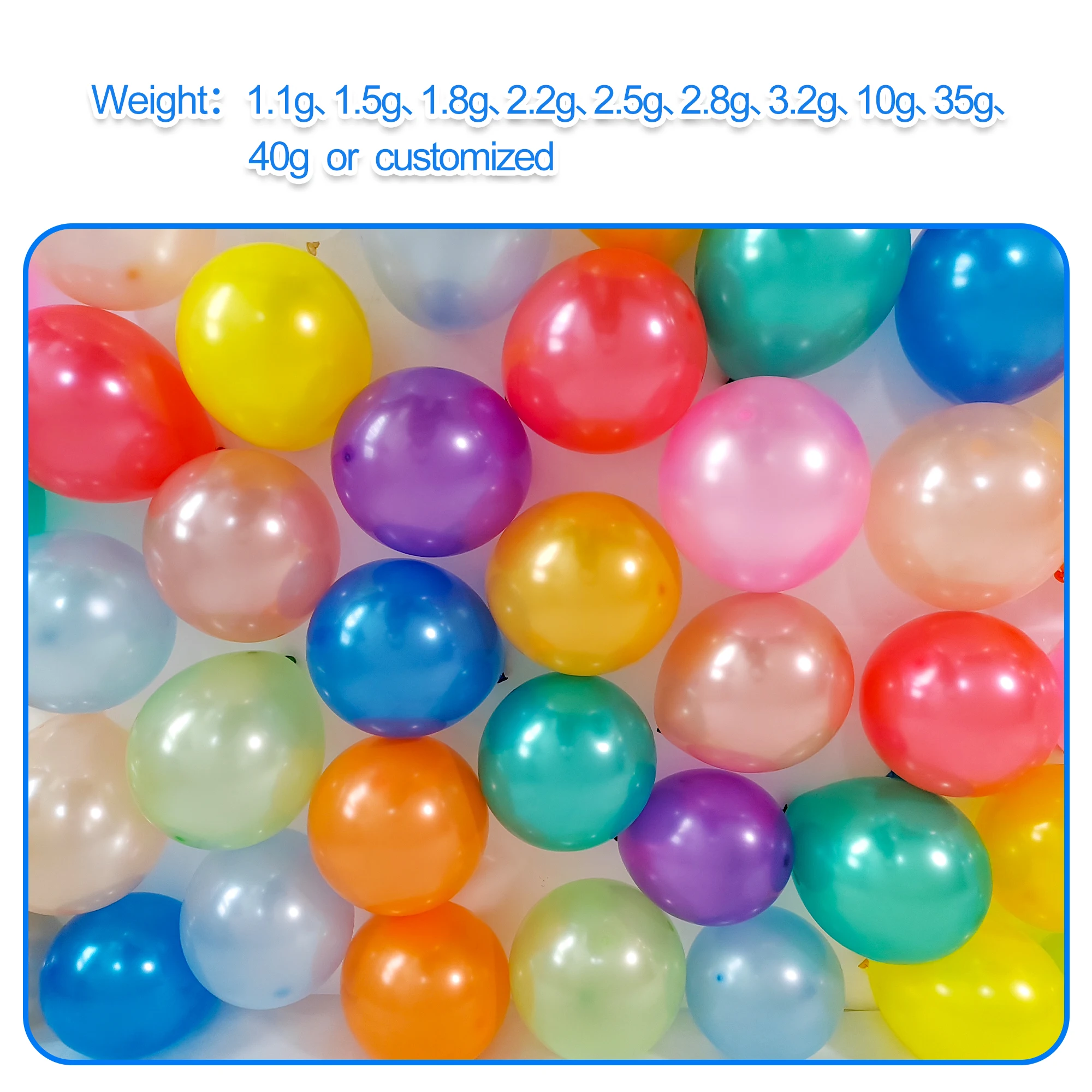 2025 balloons party decorations globos latex balloons manufacturer