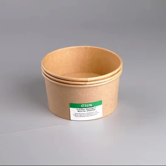 ESUN Take Away PLA/PE покрытая крафт Круглая Чаша