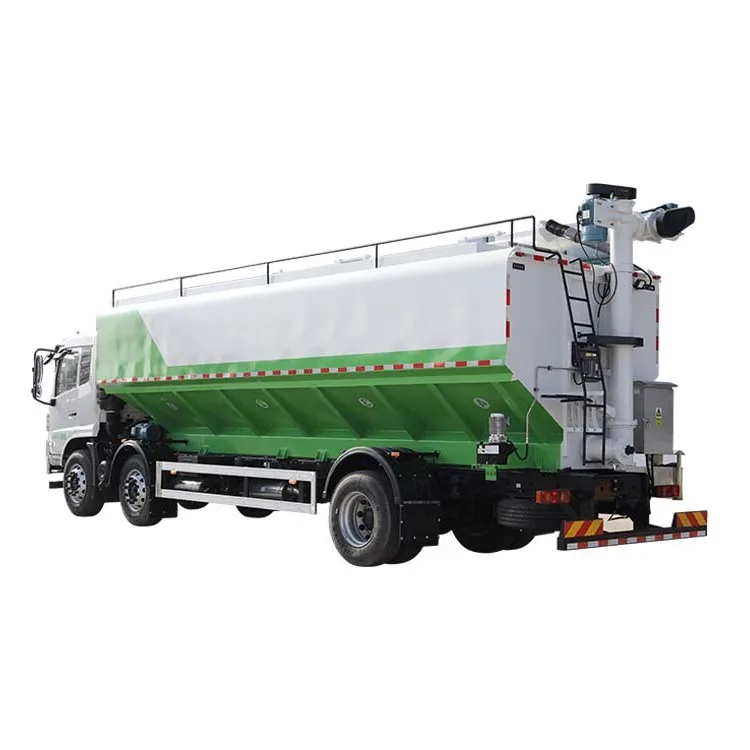 XBQ Dongfeng 245 лошадиных сил 8 1 м алюминиевый сплав 6x2 грузовик для корма животных