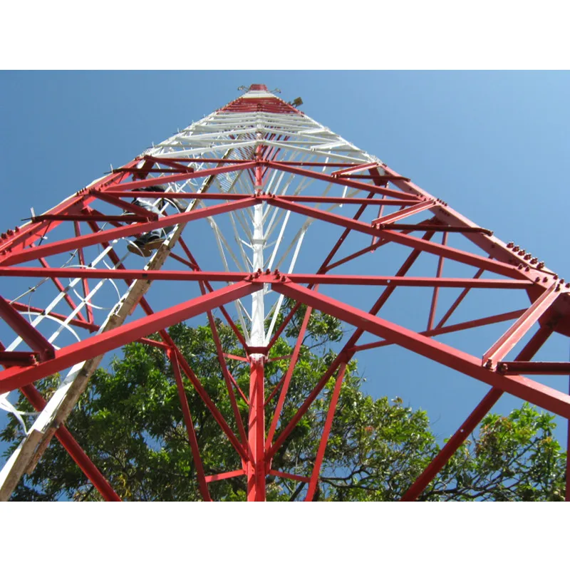 Triangular 3 Legs Steel Telecom Antenna Tower iso9001