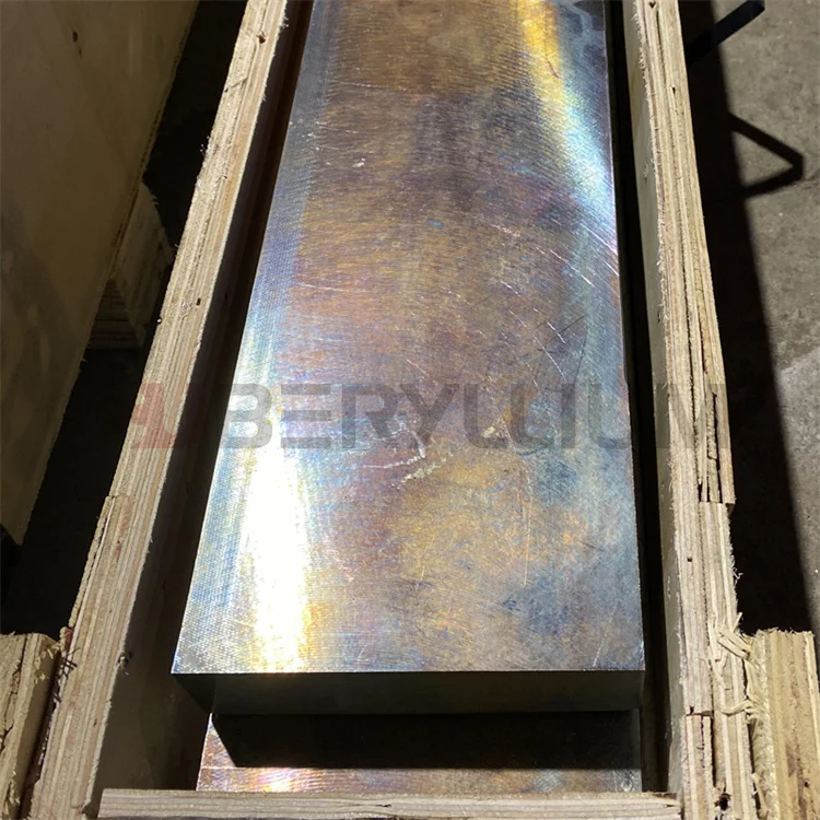 Beryllium Bronze C17200 Plate C17200 TB00 Beryllium Copper C17200 Supplier