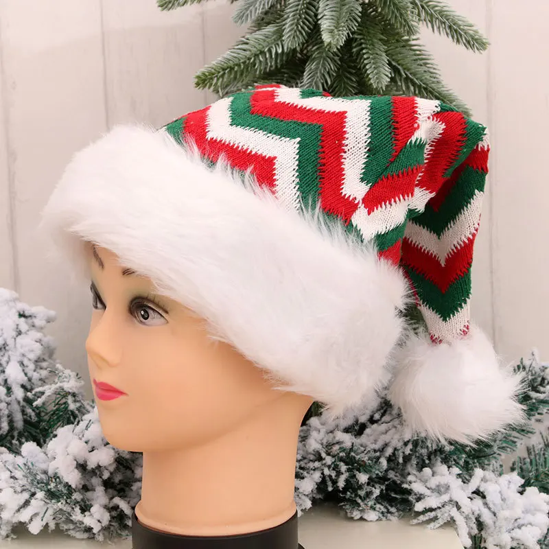Wholesale Christmas decoration new year sombreros felt children christmas hat santa claus hat