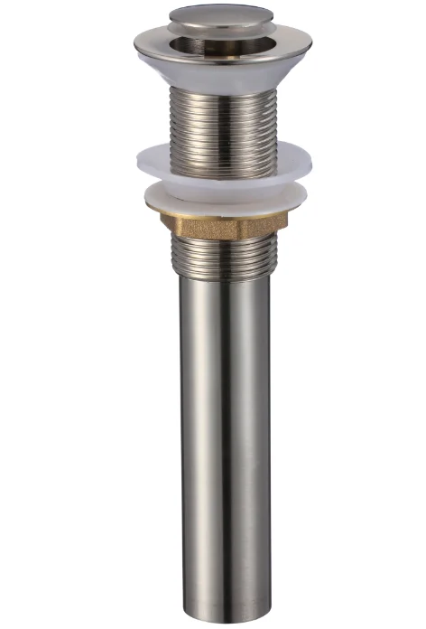 CUPC Certification sink drain pop up basin waste common-use sizes Large lid bathroom drainage With overflow holes