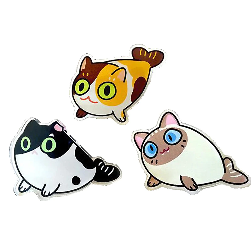 2023 Creative Custom Printed Clear Lapel Safety Badge Pins Custom Glitter Epoxy Acrylic Pin