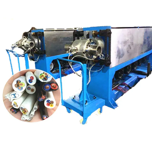 pvc wire cover cable making machine