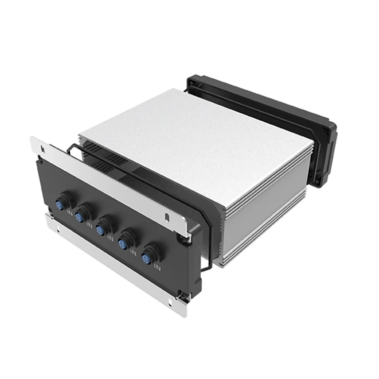 
GOF M05 200W75H Extruded Traffic Household 5052 6063 Waterproof Outdoor Aluminum Transmitter Hard Metal Junction Electronic Box 