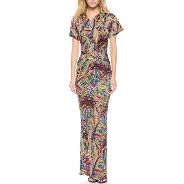 Wholesale Garment Apparel Direct Factory OEM/ODM Manufacture Turkish Long Woman Dress