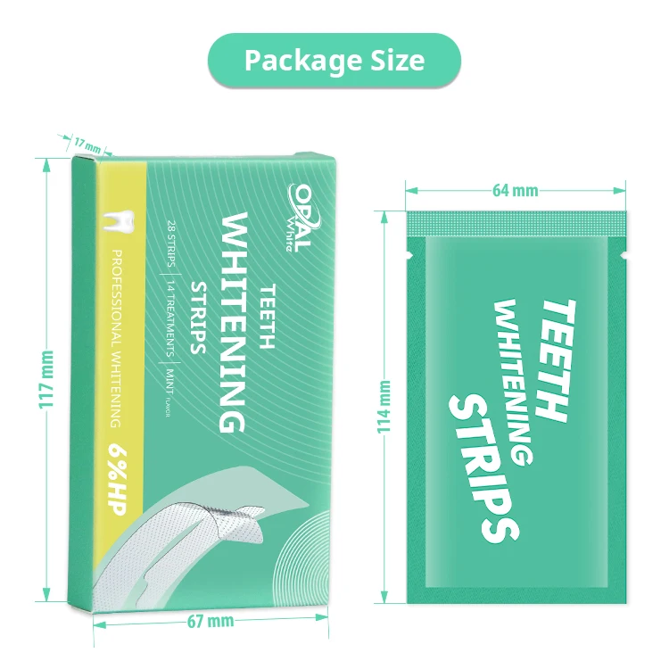 Teeth Whitening Strips 10% Carbamide Peroxide 21 Treatments