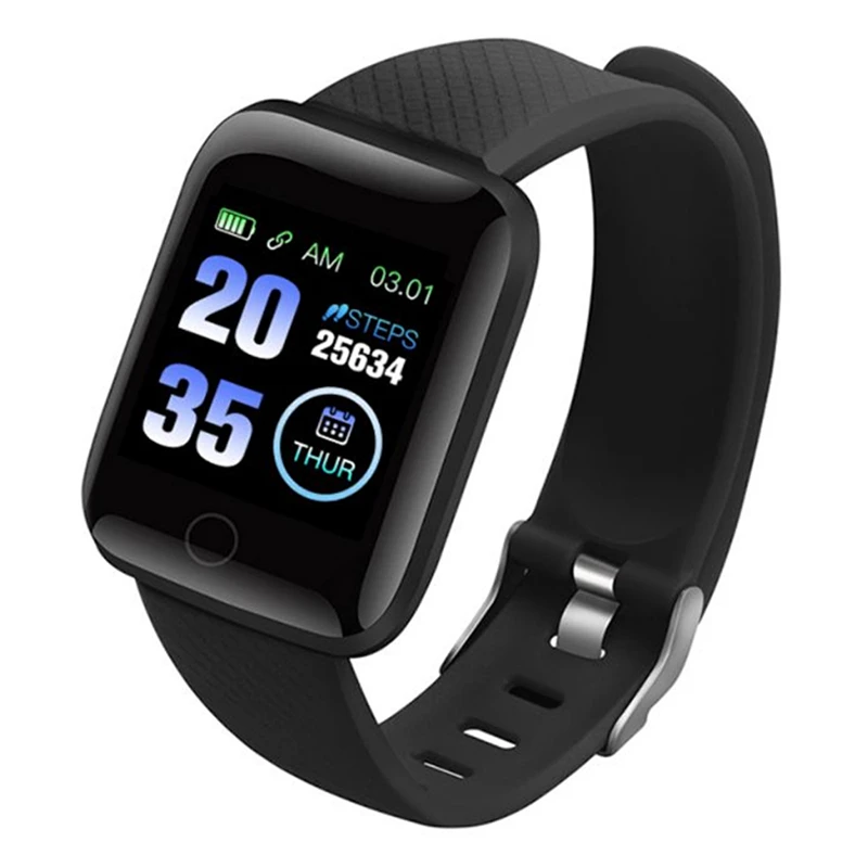 
116plus square shape display 2021 hot sell cheap smart watch Whole sale for man heart rate fit bit fitness smart watch 