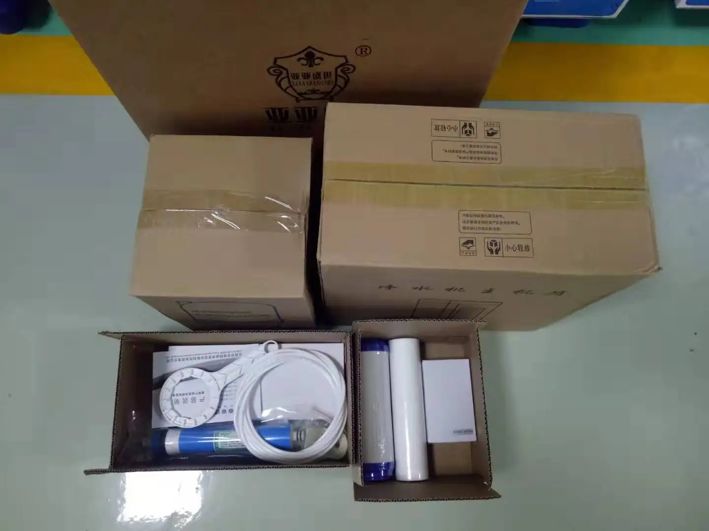  House use 5 filters RO purifier hot and cold water dispenser Water Filter Purifier